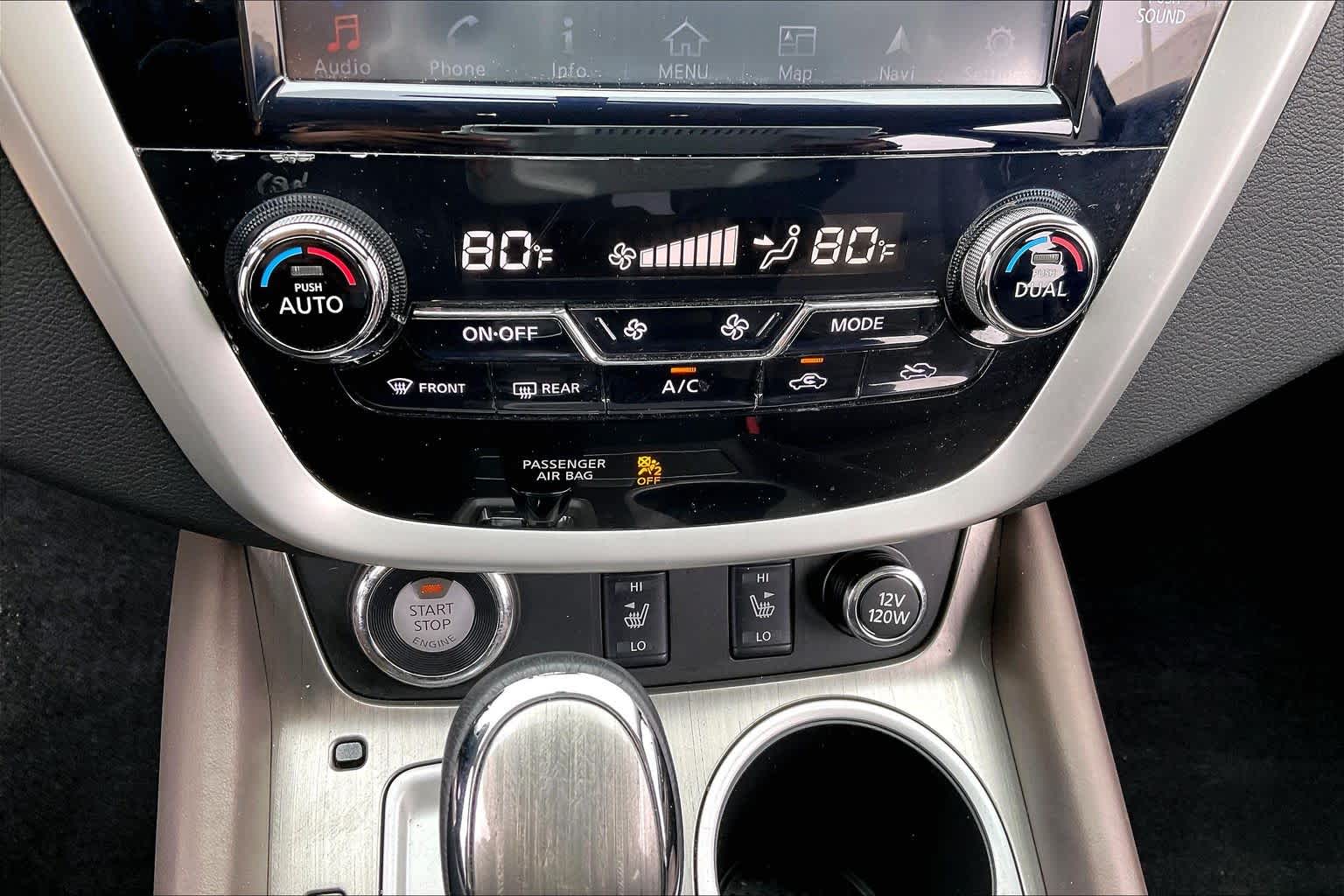 2016 Nissan Murano SL Pearl White at AutoNation Toyota Gulf Fwy