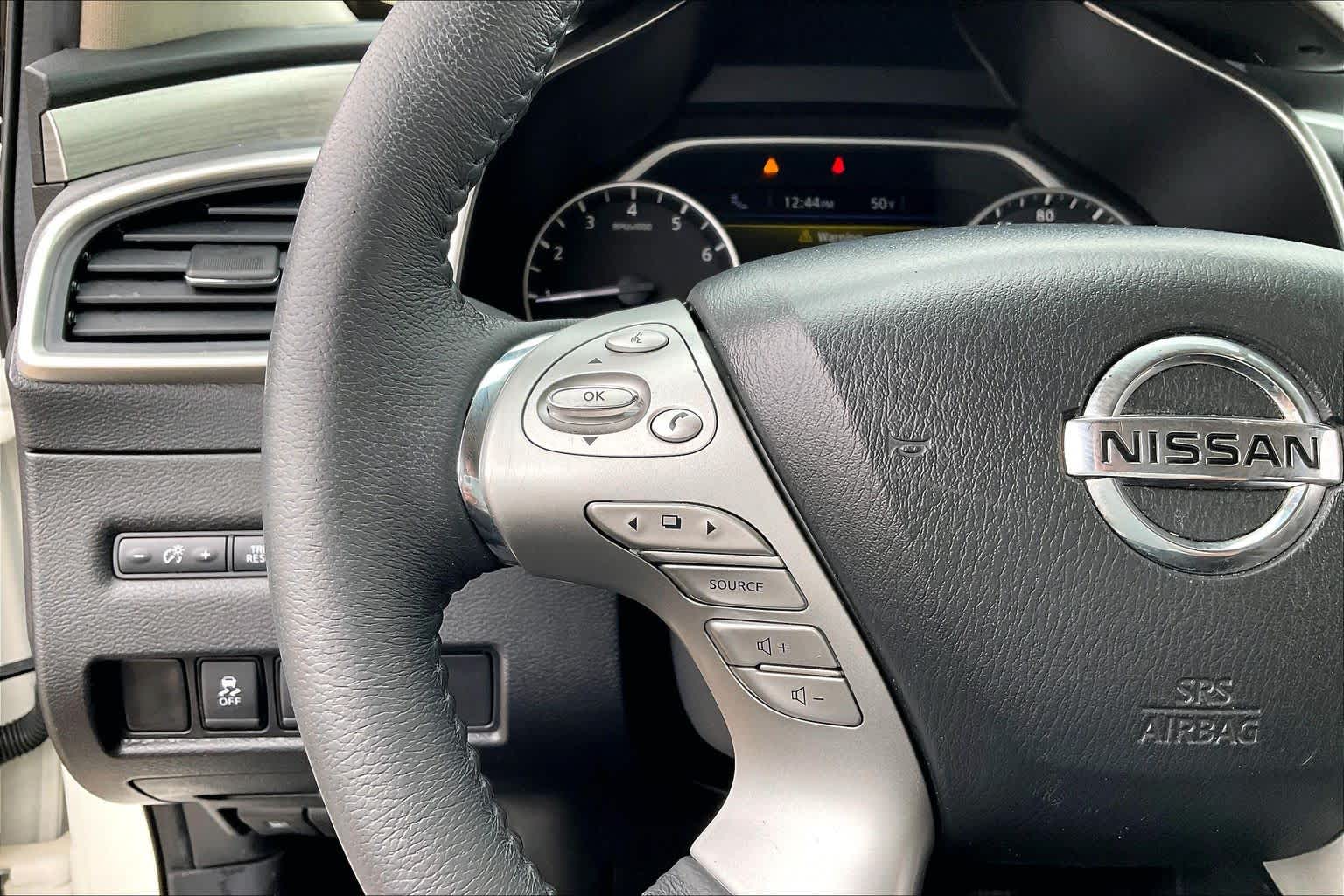 2016 Nissan Murano SL Pearl White at AutoNation Toyota Gulf Fwy