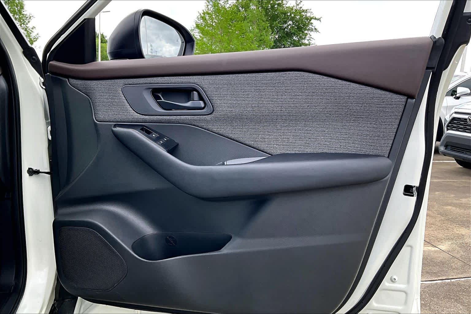 2023 Nissan Rogue S Glacier White at Lone Star Chevrolet