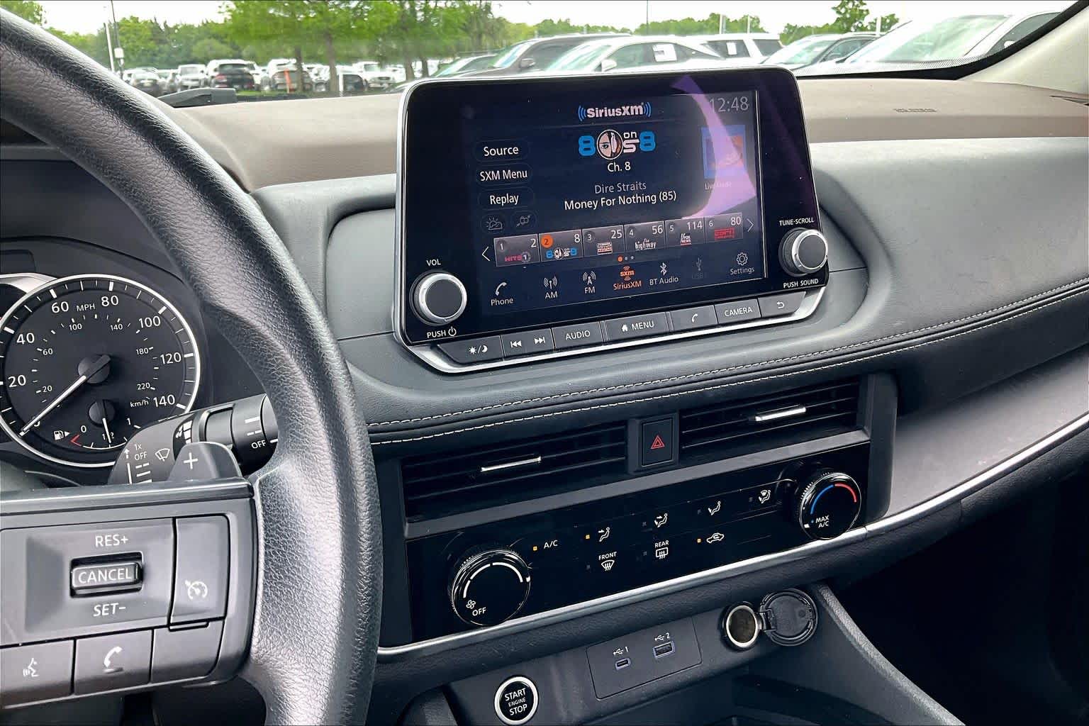 2023 Nissan Rogue S Glacier White at Lone Star Chevrolet