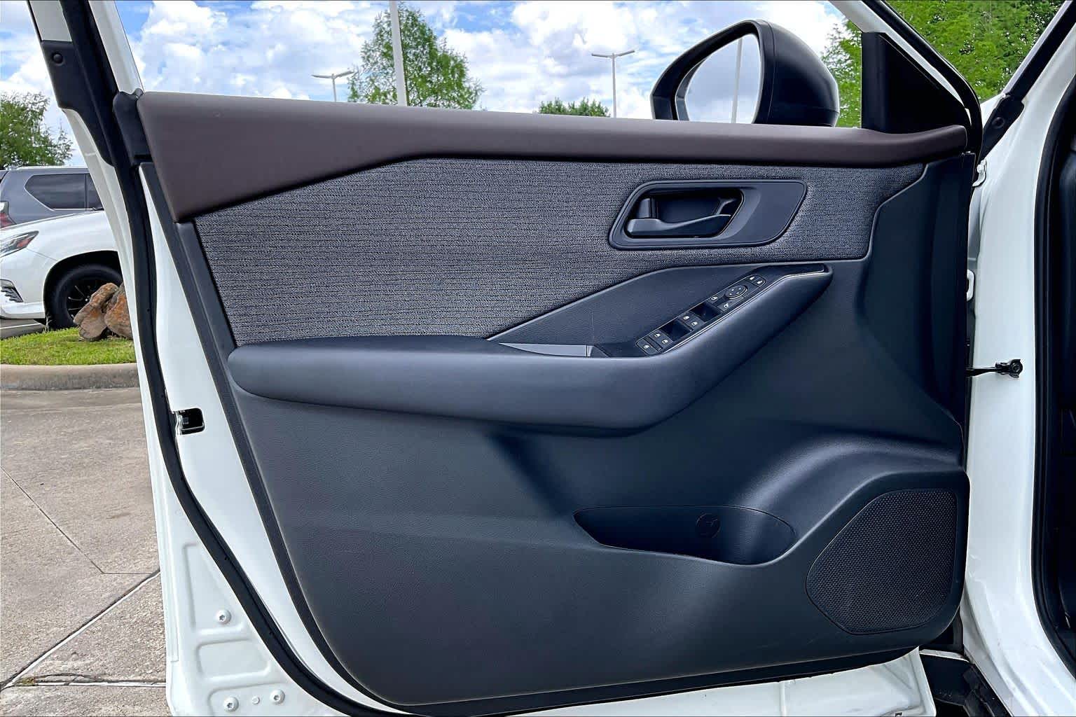 2023 Nissan Rogue S Glacier White at Lone Star Chevrolet
