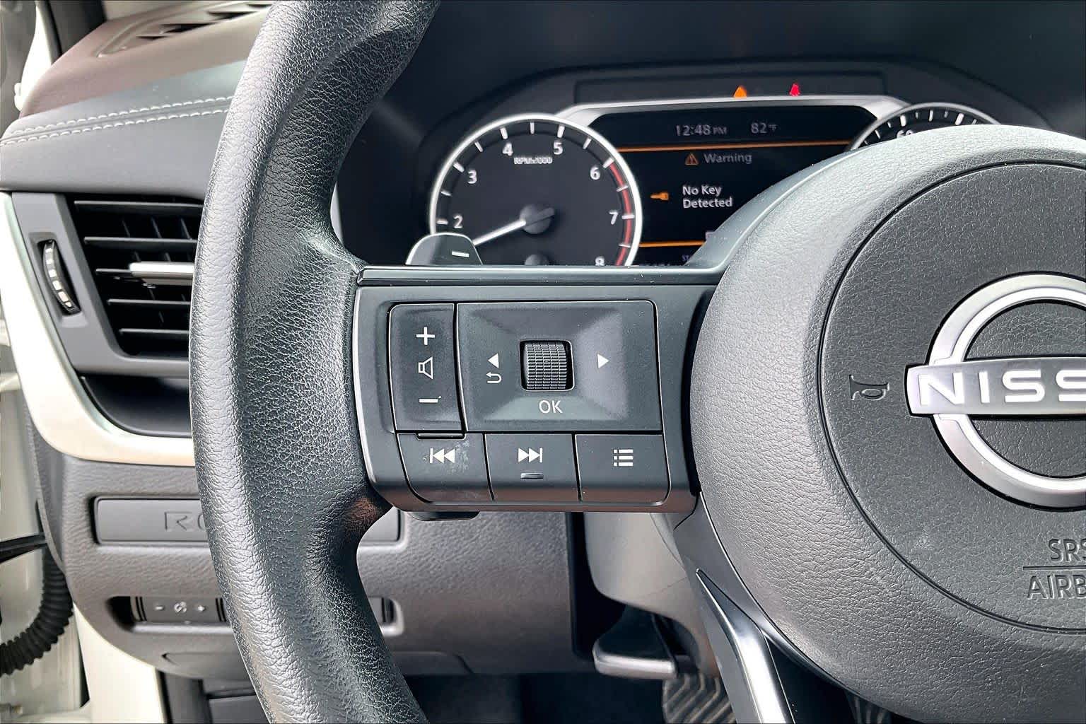 2023 Nissan Rogue S Glacier White at Lone Star Chevrolet
