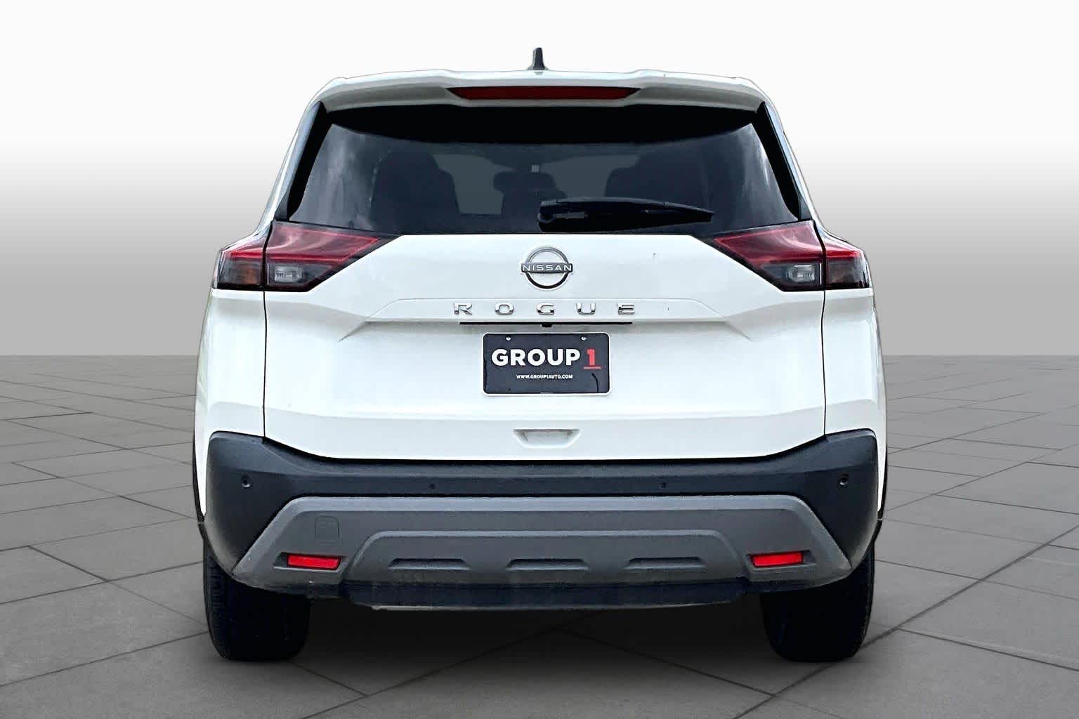 2023 Nissan Rogue S Glacier White at Lone Star Chevrolet