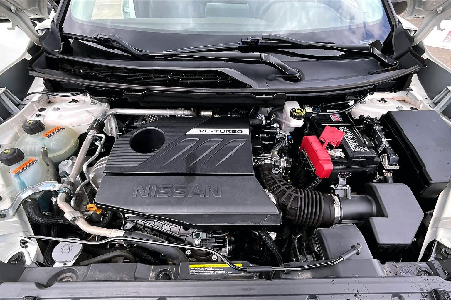 2023 Nissan Rogue S Glacier White at Lone Star Chevrolet