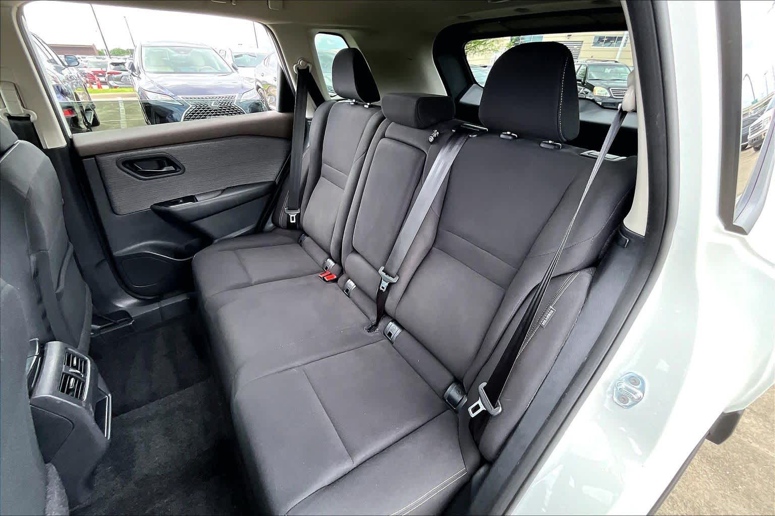 2023 Nissan Rogue S Glacier White at Lone Star Chevrolet