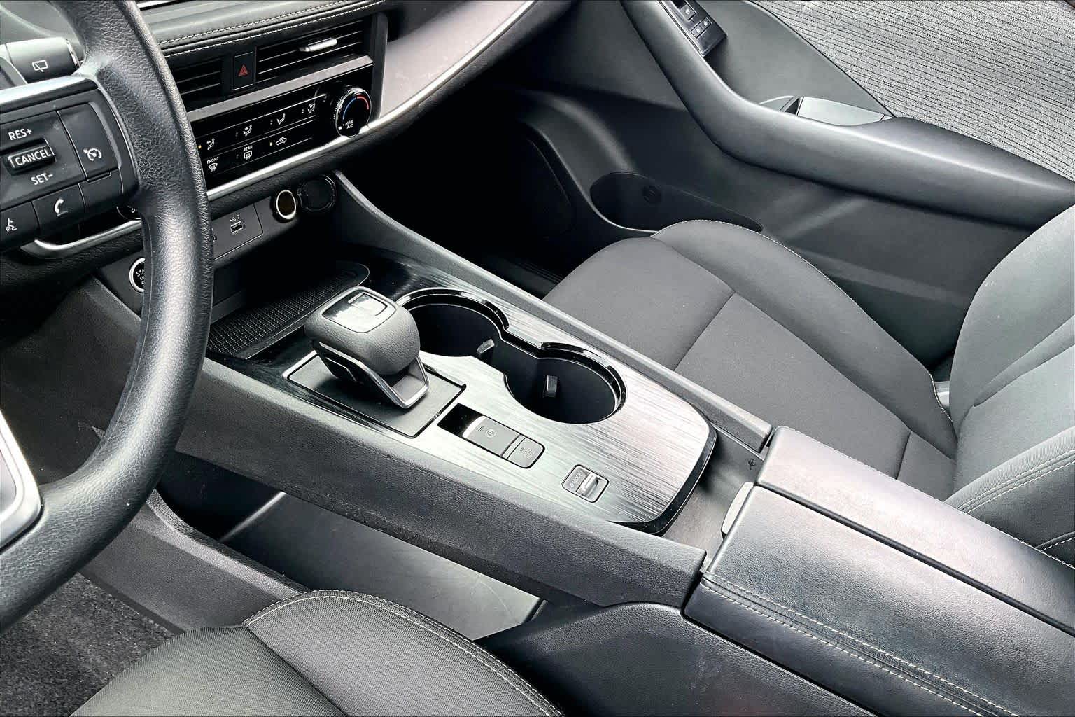 2023 Nissan Rogue S Glacier White at Lone Star Chevrolet