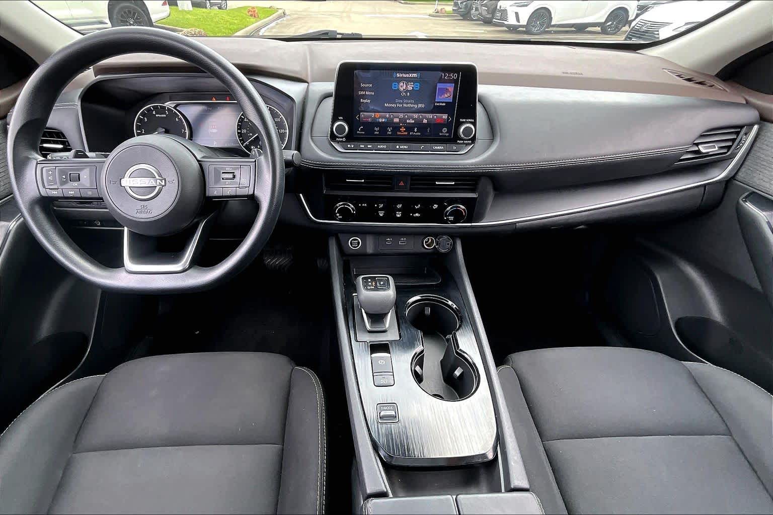 2023 Nissan Rogue S Glacier White at Lone Star Chevrolet