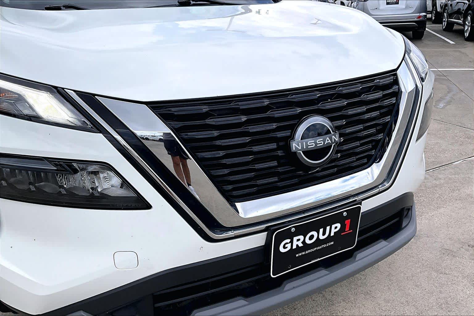 2023 Nissan Rogue S Glacier White at Lone Star Chevrolet