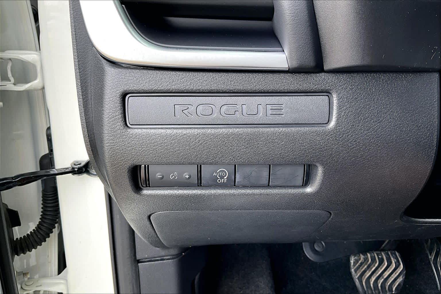 2023 Nissan Rogue S Glacier White at Lone Star Chevrolet