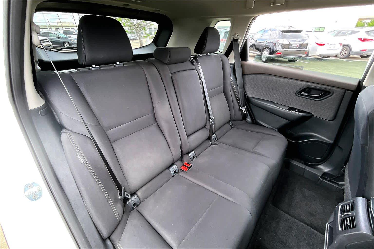 2023 Nissan Rogue S Glacier White at Lone Star Chevrolet
