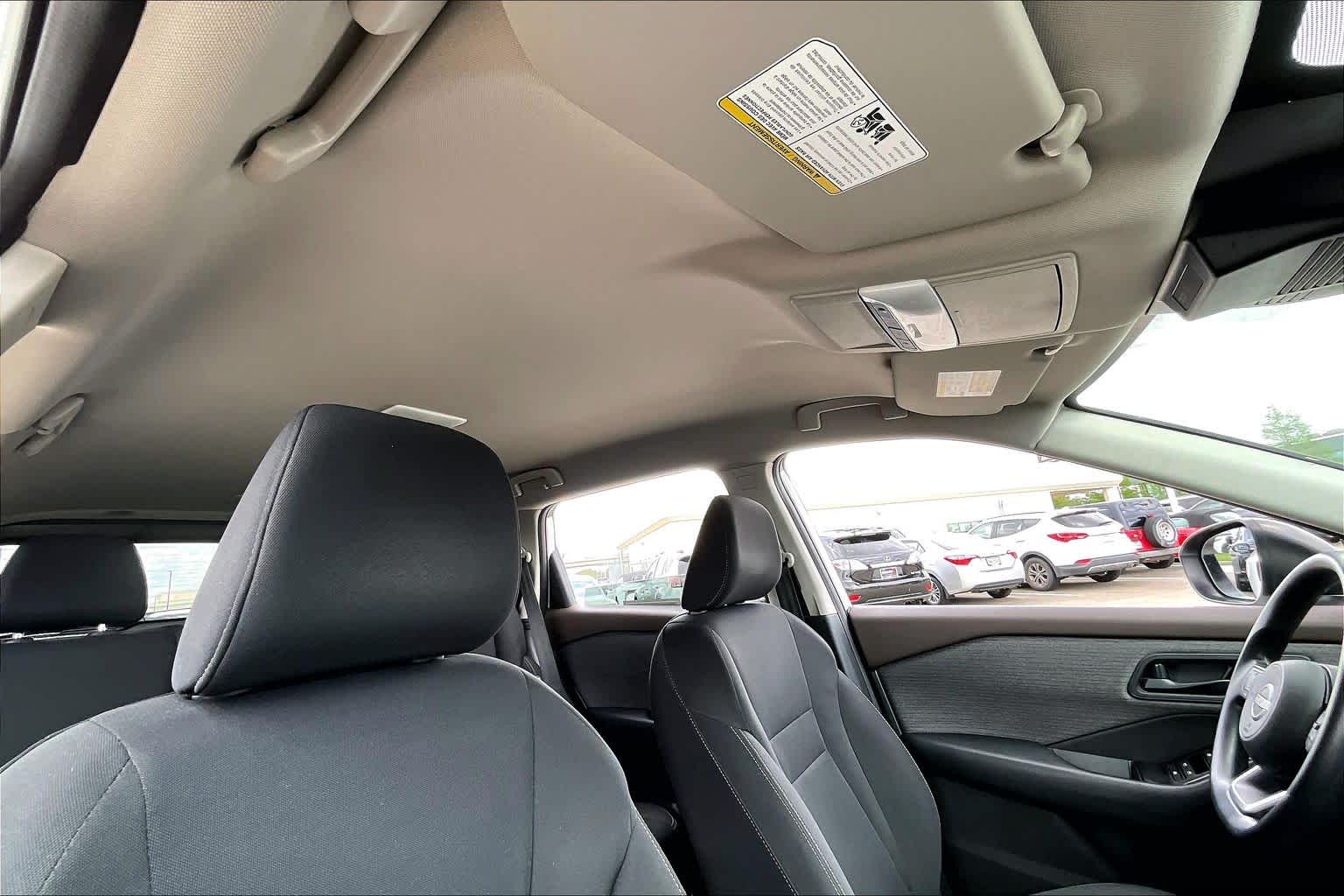 2023 Nissan Rogue S Glacier White at Lone Star Chevrolet