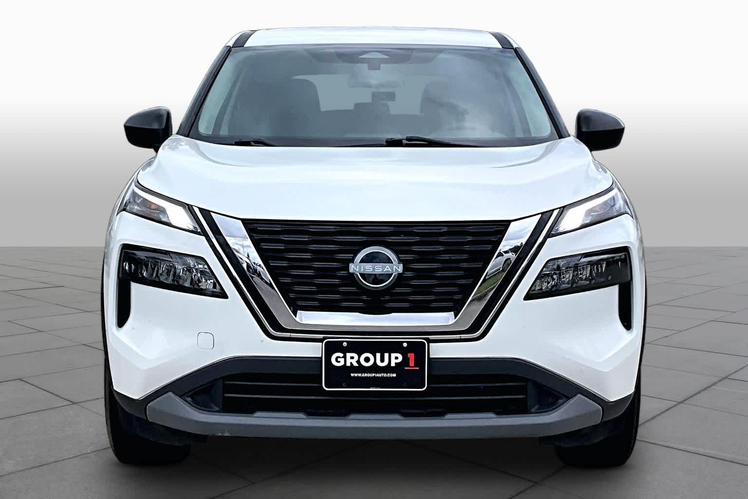 2023 Nissan Rogue S Glacier White at Lone Star Chevrolet