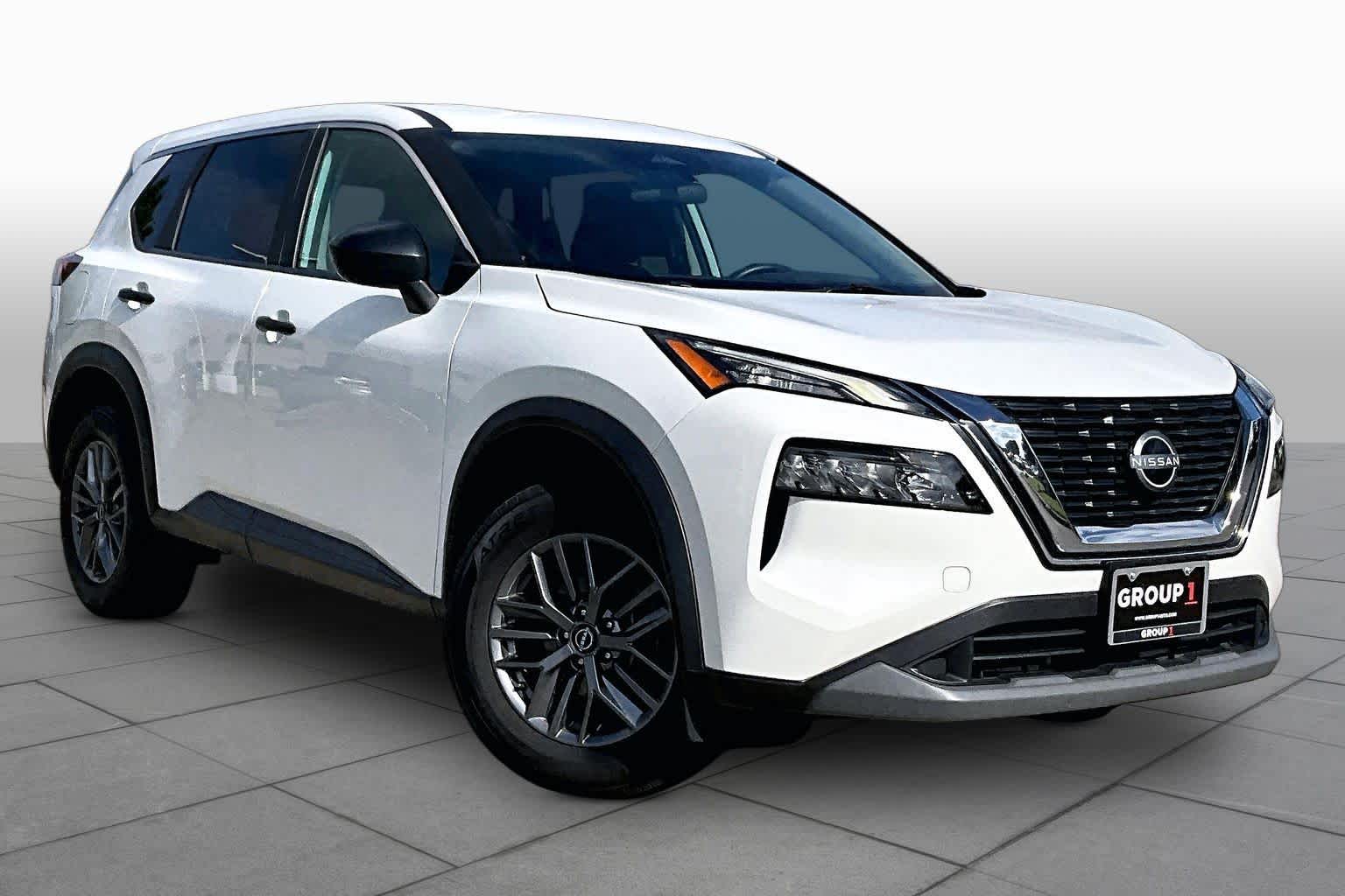 2023 Nissan Rogue S Glacier White at Davis Chevrolet