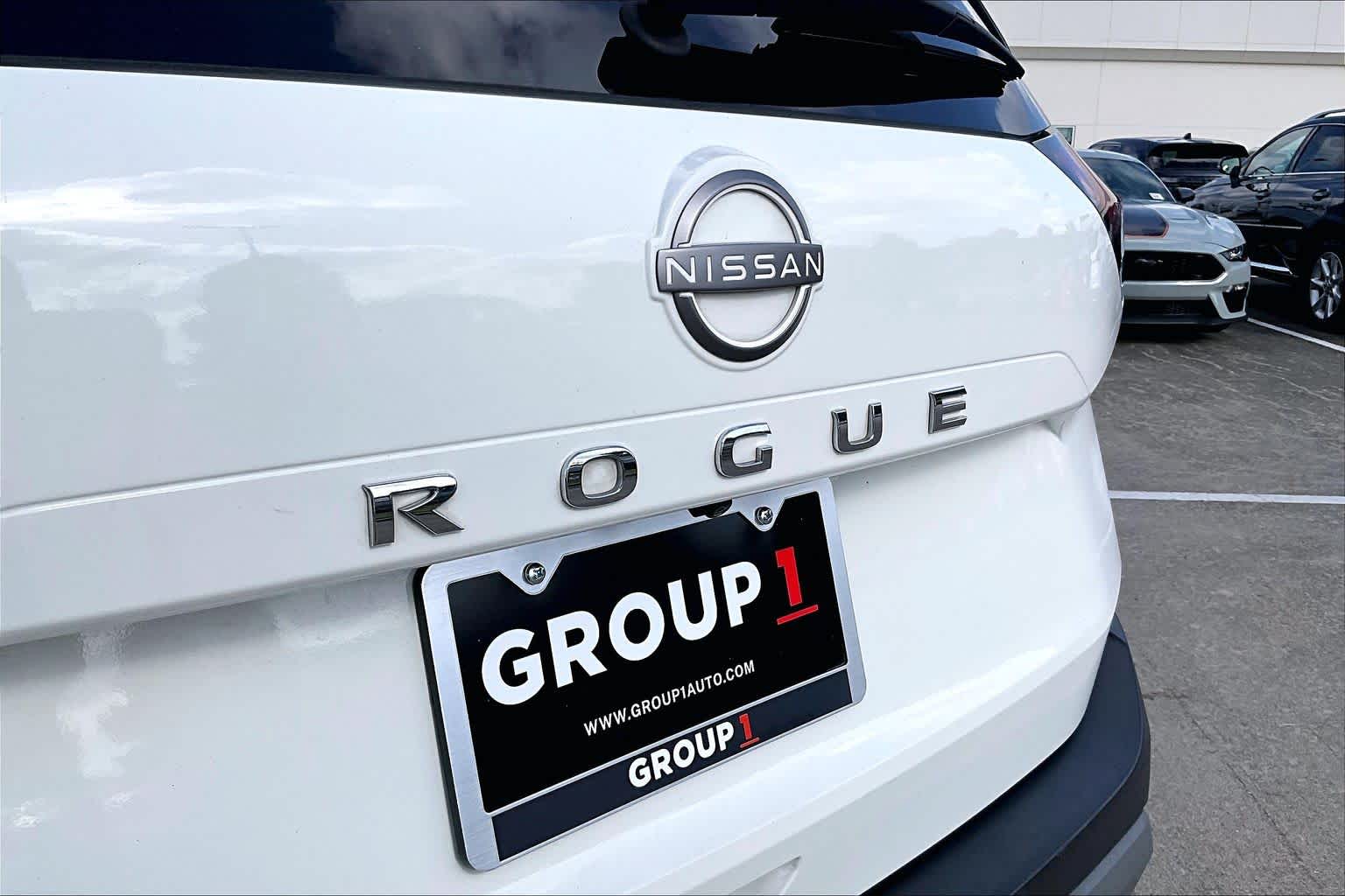 2023 Nissan Rogue S Glacier White at Davis Chevrolet