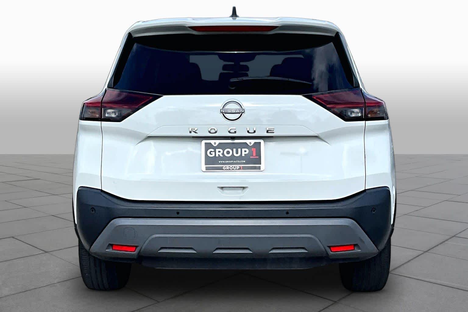 2023 Nissan Rogue S Glacier White at Davis Chevrolet