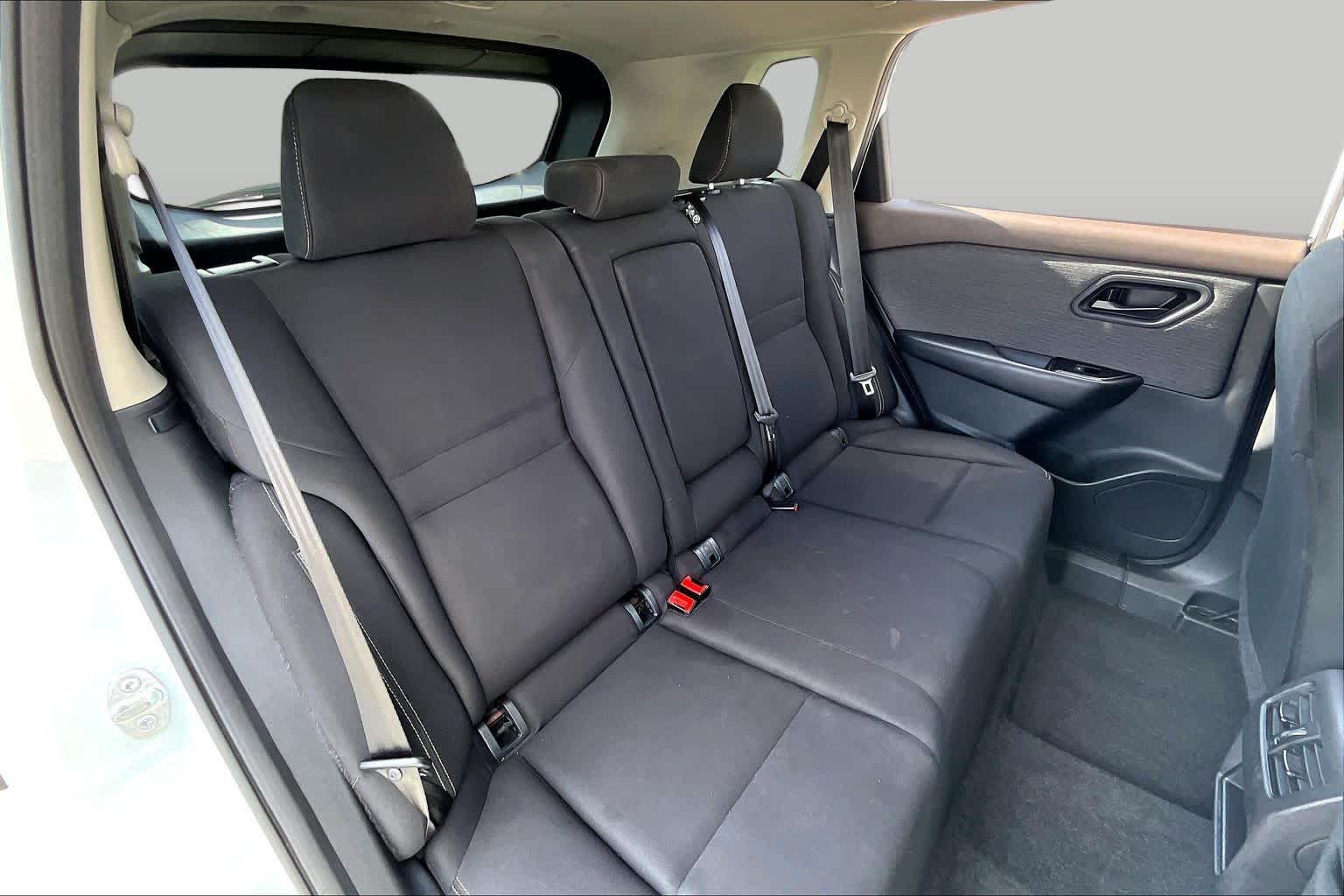 2023 Nissan Rogue S Glacier White at Davis Chevrolet