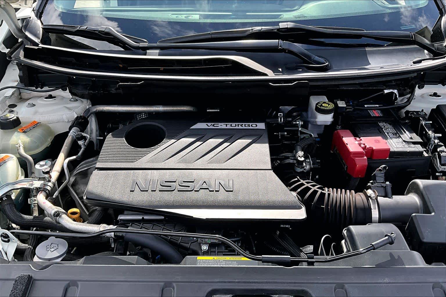 2023 Nissan Rogue S Glacier White at Davis Chevrolet