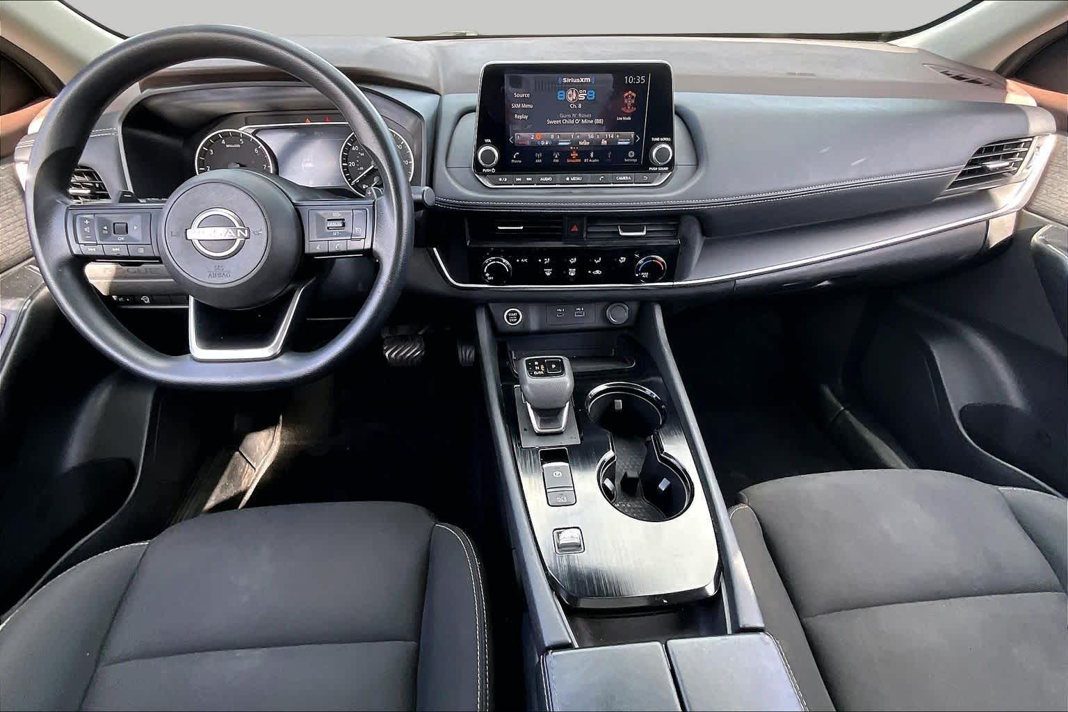 2023 Nissan Rogue S Glacier White at Davis Chevrolet