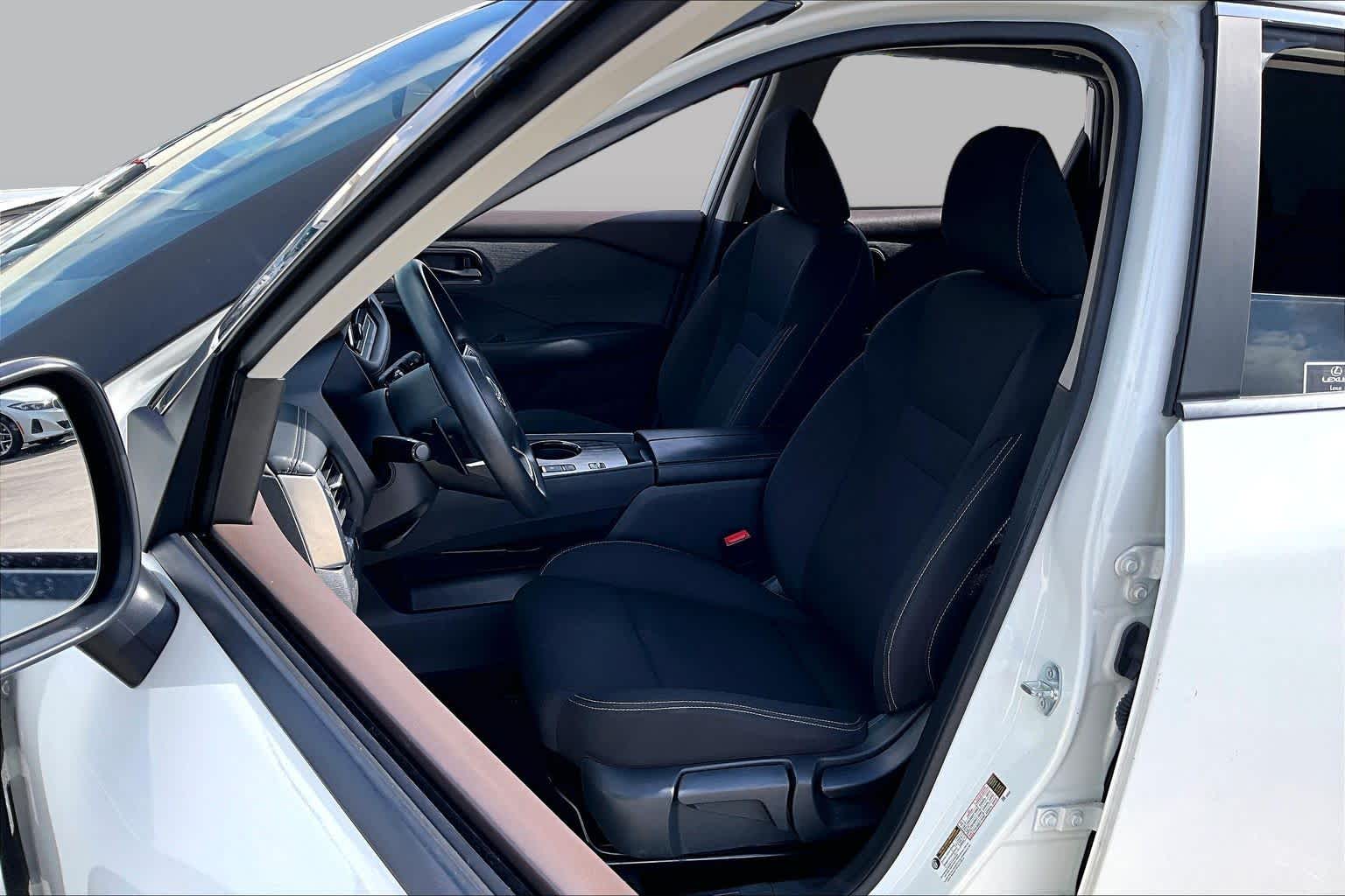 2023 Nissan Rogue S Glacier White at Davis Chevrolet