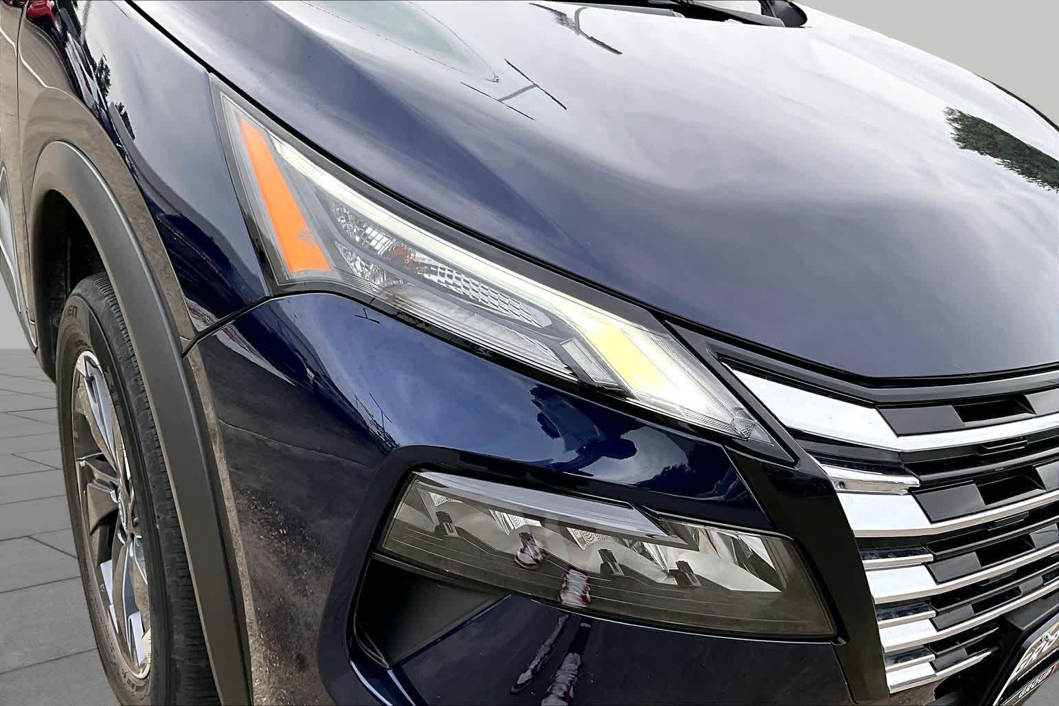 2025 Nissan Rogue SV Deep Ocean Blue Pearl at Sterling McCall Nissan