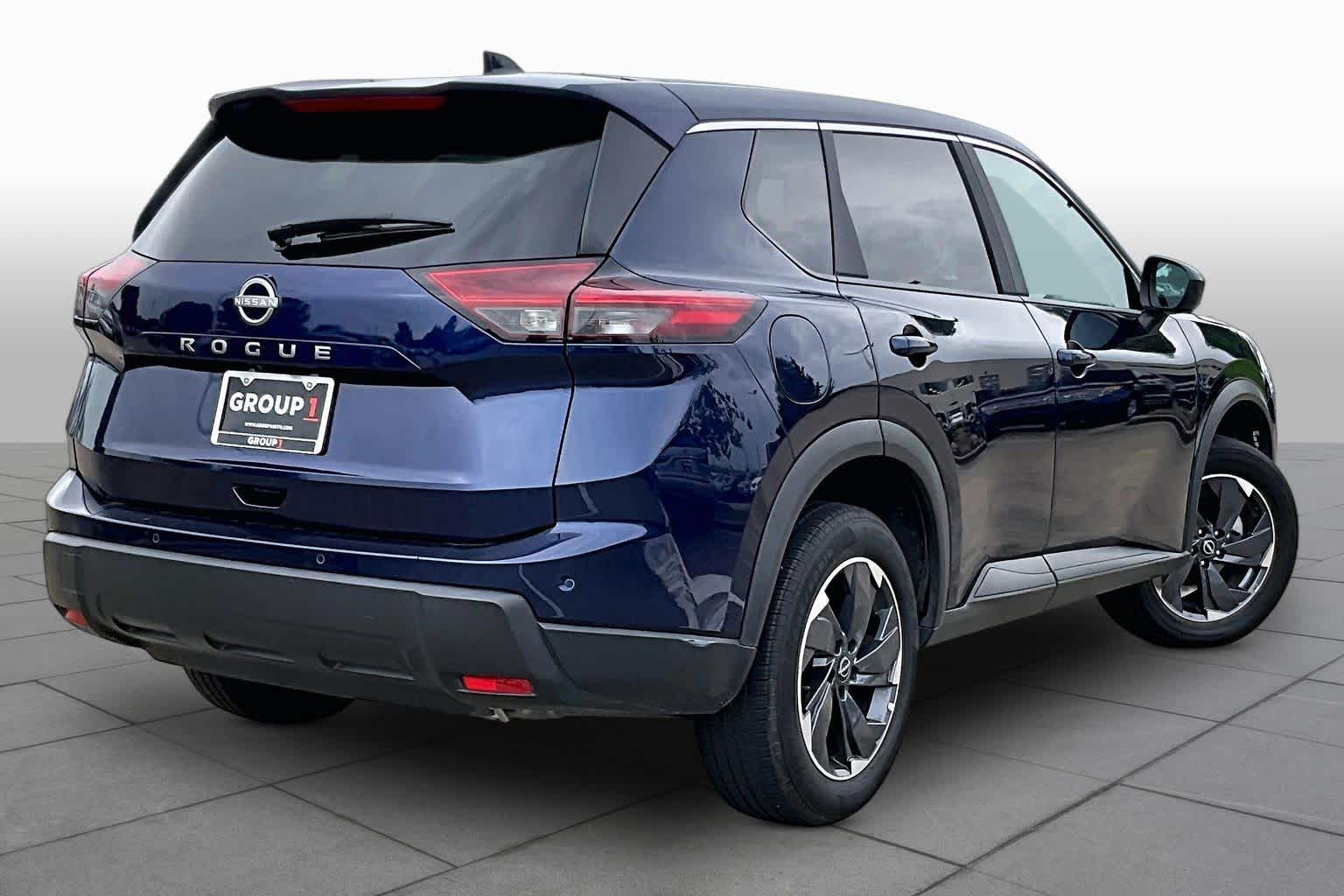 2025 Nissan Rogue SV Deep Ocean Blue Pearl at Sterling McCall Nissan