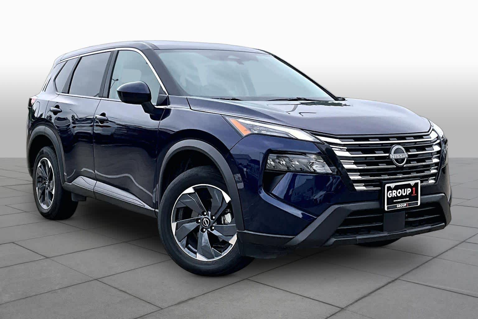 2025 Nissan Rogue SV Deep Ocean Blue Pearl at Sterling McCall Nissan