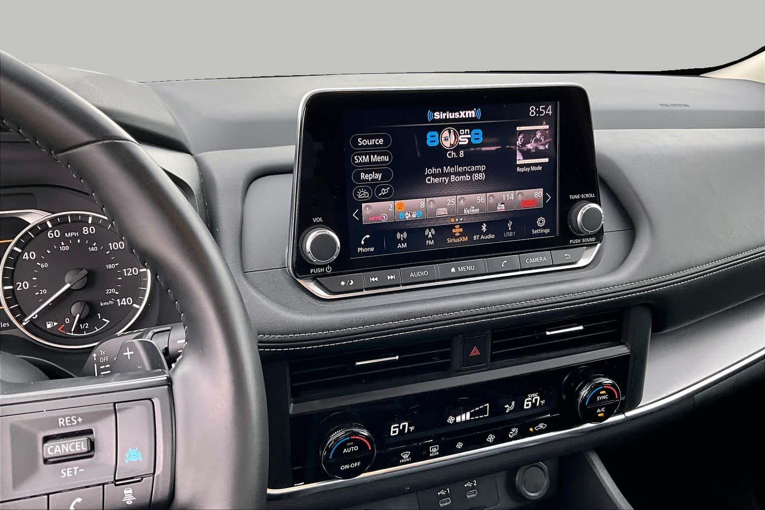 2025 Nissan Rogue SV Deep Ocean Blue Pearl at Sterling McCall Nissan