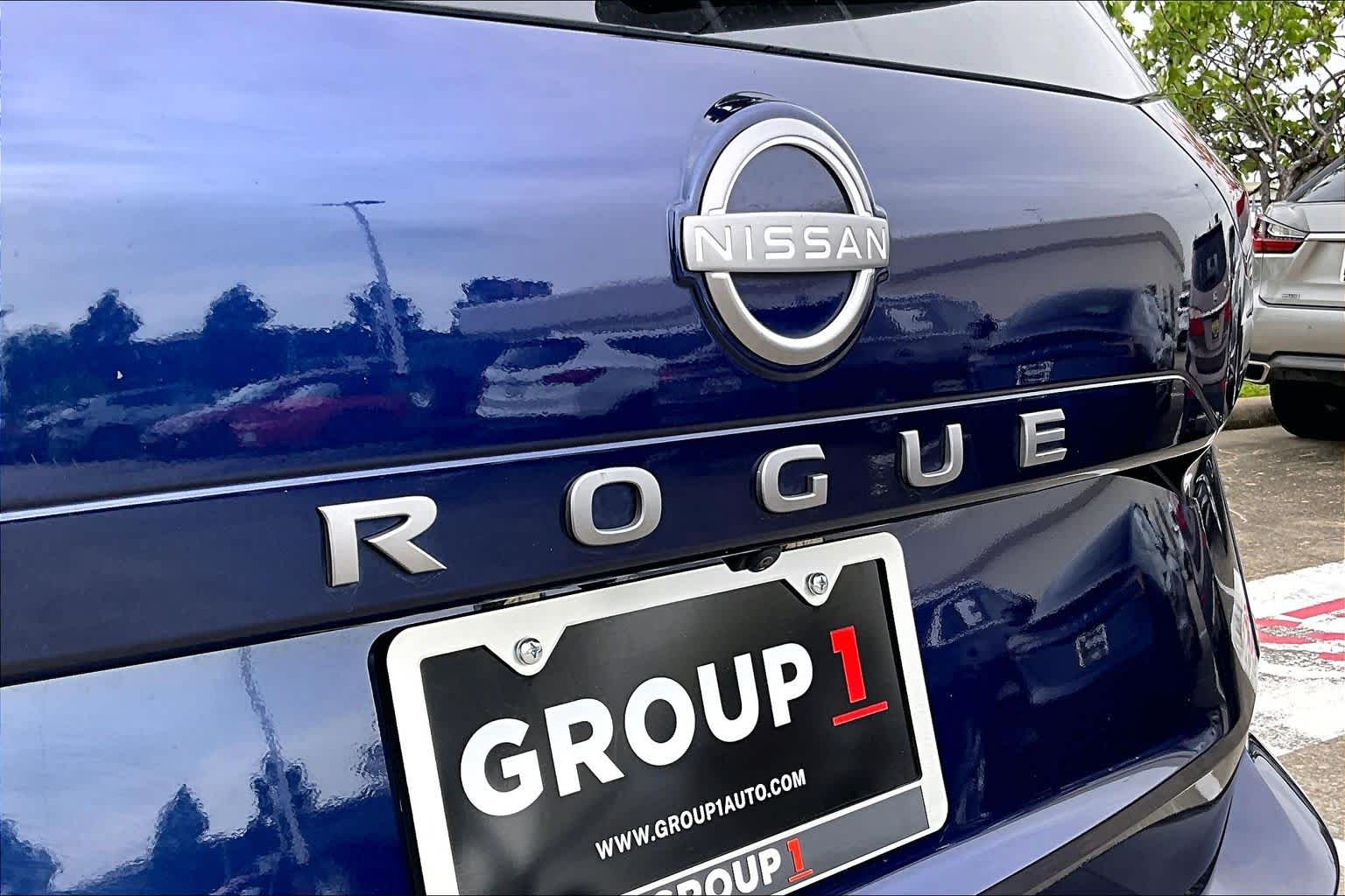2025 Nissan Rogue SV Deep Ocean Blue Pearl at Sterling McCall Nissan