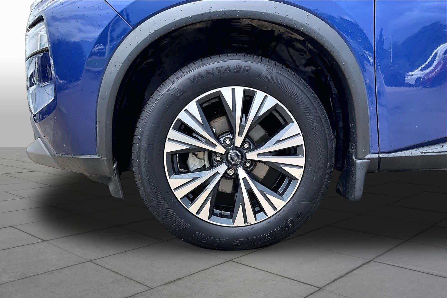 2023 Nissan Rogue SV Caspian Blue Metallic at Davis Chevrolet