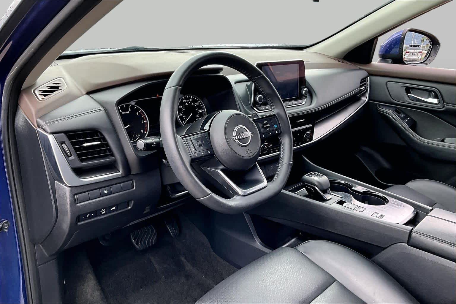 2023 Nissan Rogue SV Caspian Blue Metallic at Davis Chevrolet