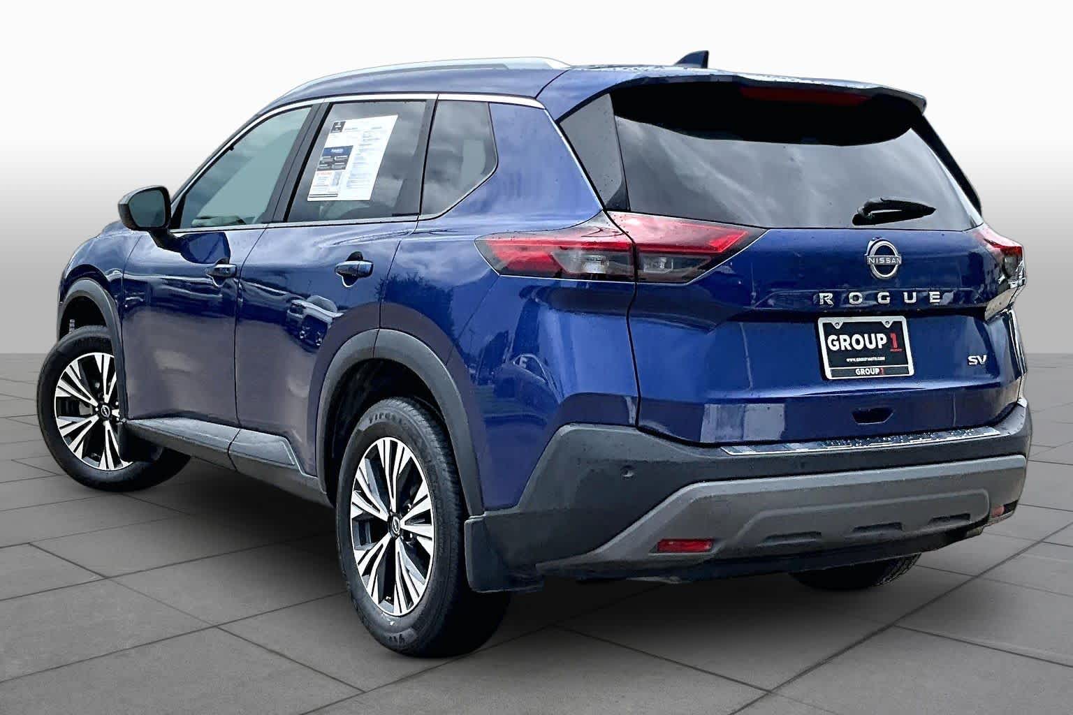 2023 Nissan Rogue SV Caspian Blue Metallic at Davis Chevrolet