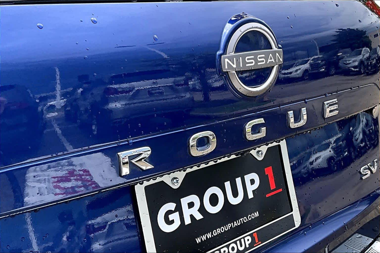 2023 Nissan Rogue SV Caspian Blue Metallic at Davis Chevrolet