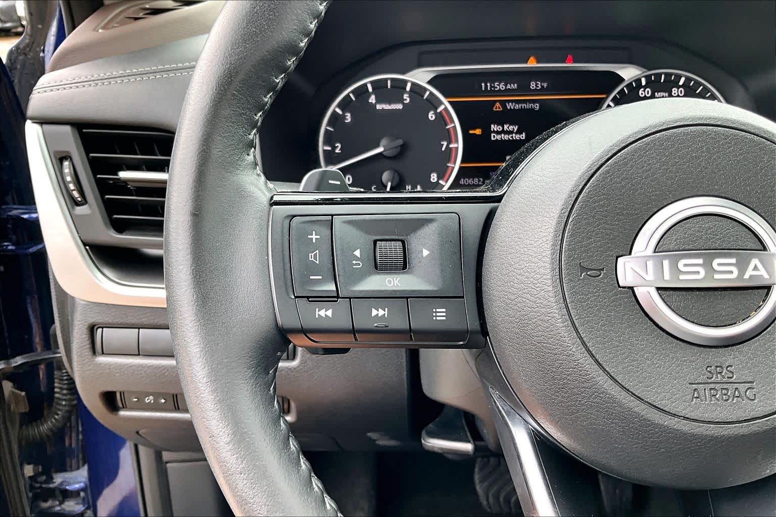 2023 Nissan Rogue SV Caspian Blue Metallic at Davis Chevrolet