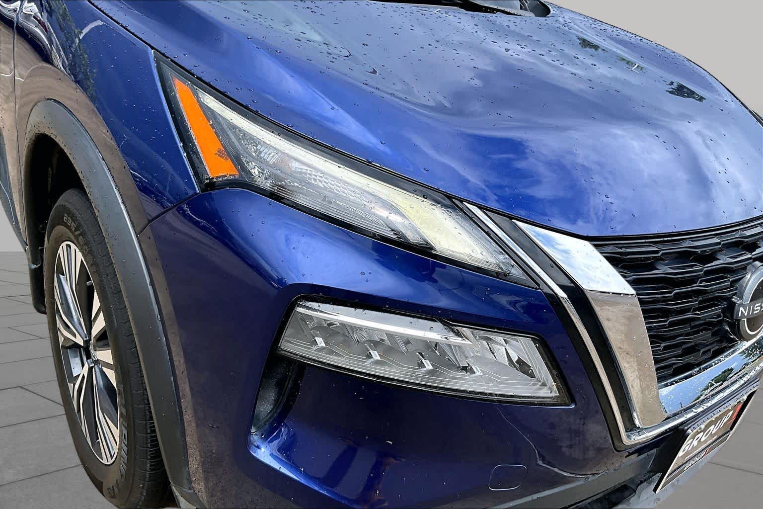 2023 Nissan Rogue SV Caspian Blue Metallic at Davis Chevrolet