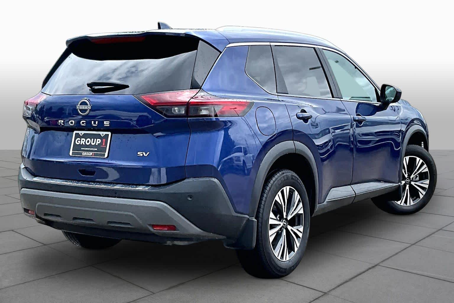 2023 Nissan Rogue SV Caspian Blue Metallic at Davis Chevrolet