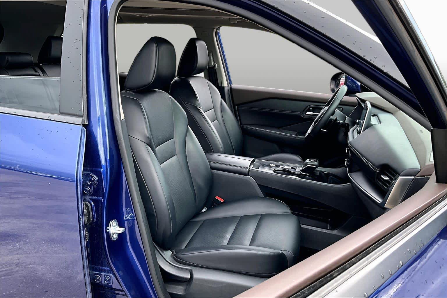 2023 Nissan Rogue SV Caspian Blue Metallic at Davis Chevrolet