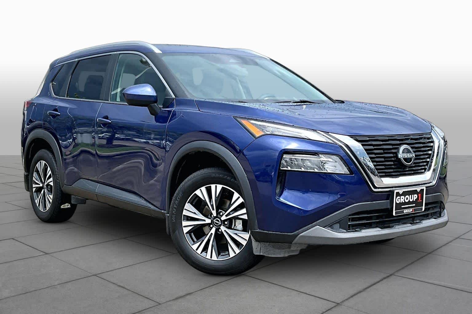 2023 Nissan Rogue SV Caspian Blue Metallic at Davis Chevrolet