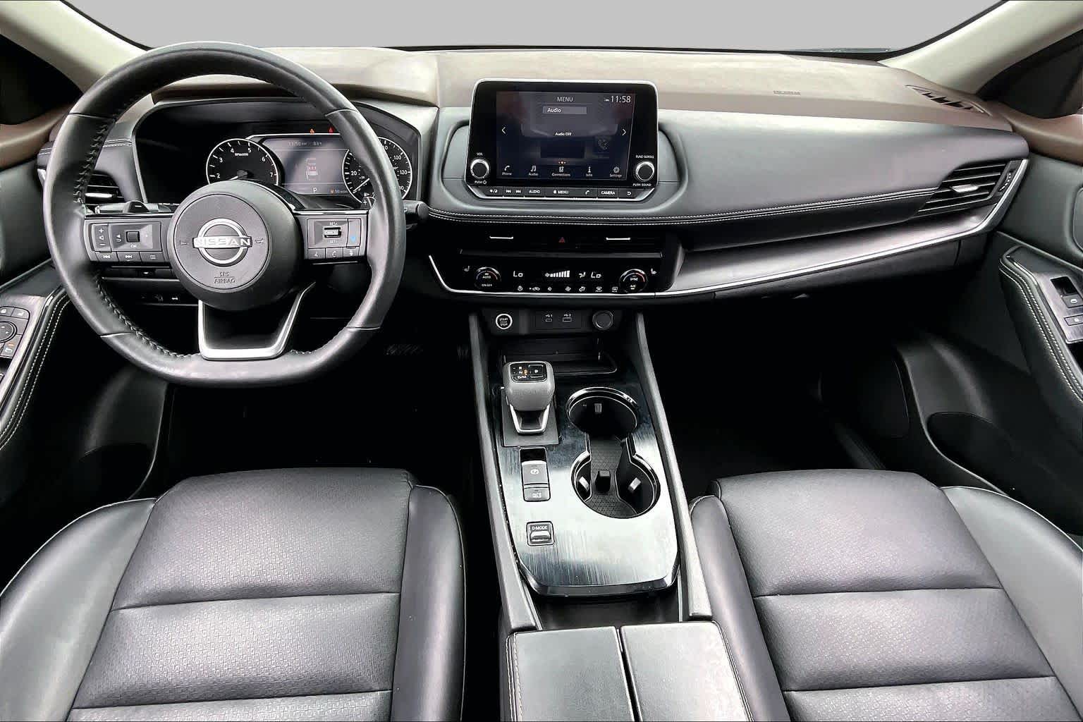 2023 Nissan Rogue SV Caspian Blue Metallic at Davis Chevrolet