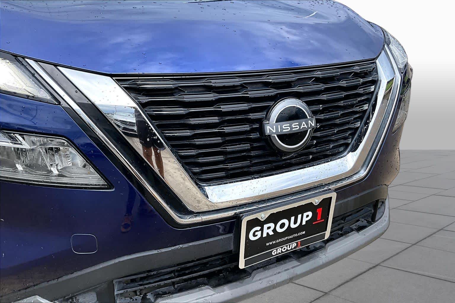 2023 Nissan Rogue SV Caspian Blue Metallic at Davis Chevrolet