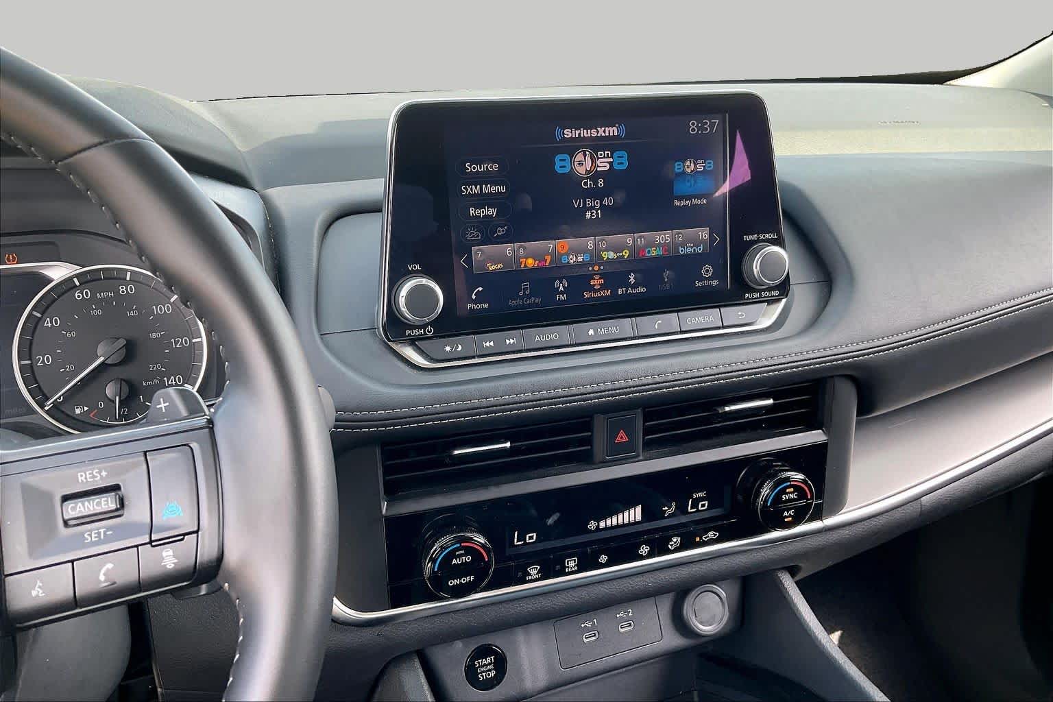 2025 Nissan Rogue SV Deep Ocean Blue Pearl at Sterling McCall Nissan