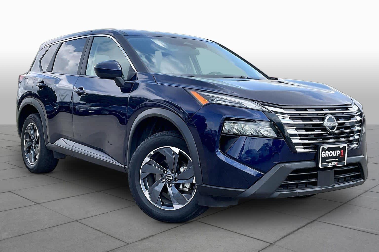 2025 Nissan Rogue SV Deep Ocean Blue Pearl at Sterling McCall Nissan