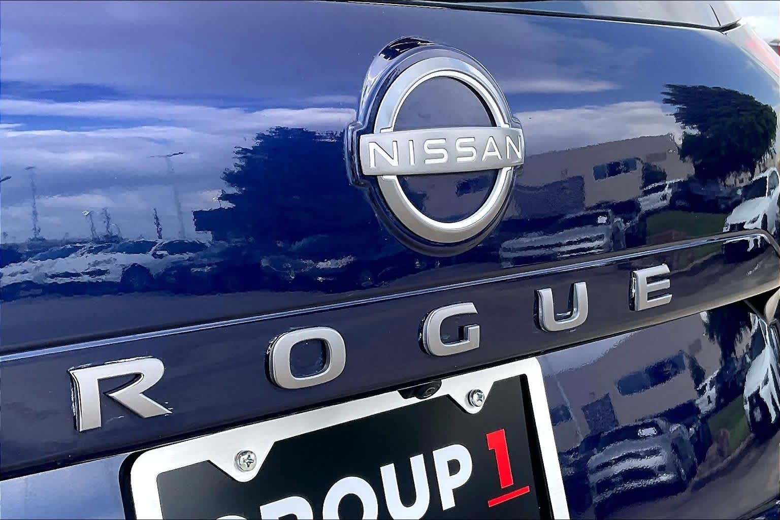 2025 Nissan Rogue SV Deep Ocean Blue Pearl at Sterling McCall Nissan
