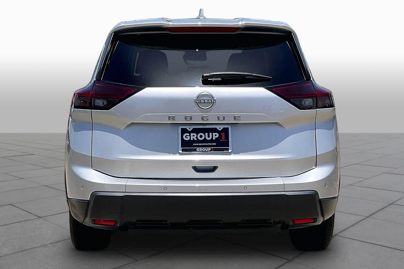 2025 Nissan Rogue SV Brilliant Silver Metallic at Sterling McCall Nissan