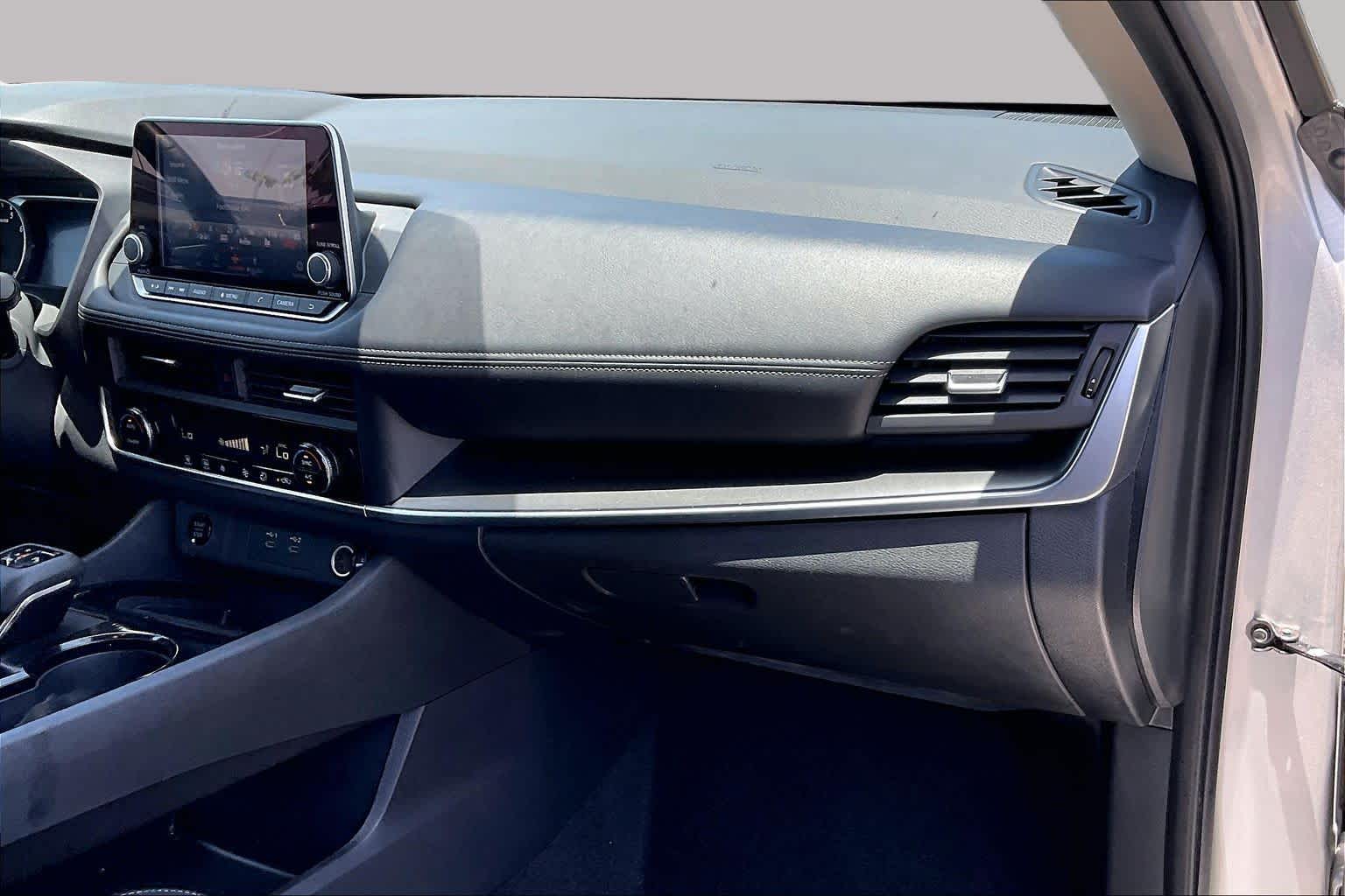 2025 Nissan Rogue SV Brilliant Silver Metallic at Sterling McCall Nissan