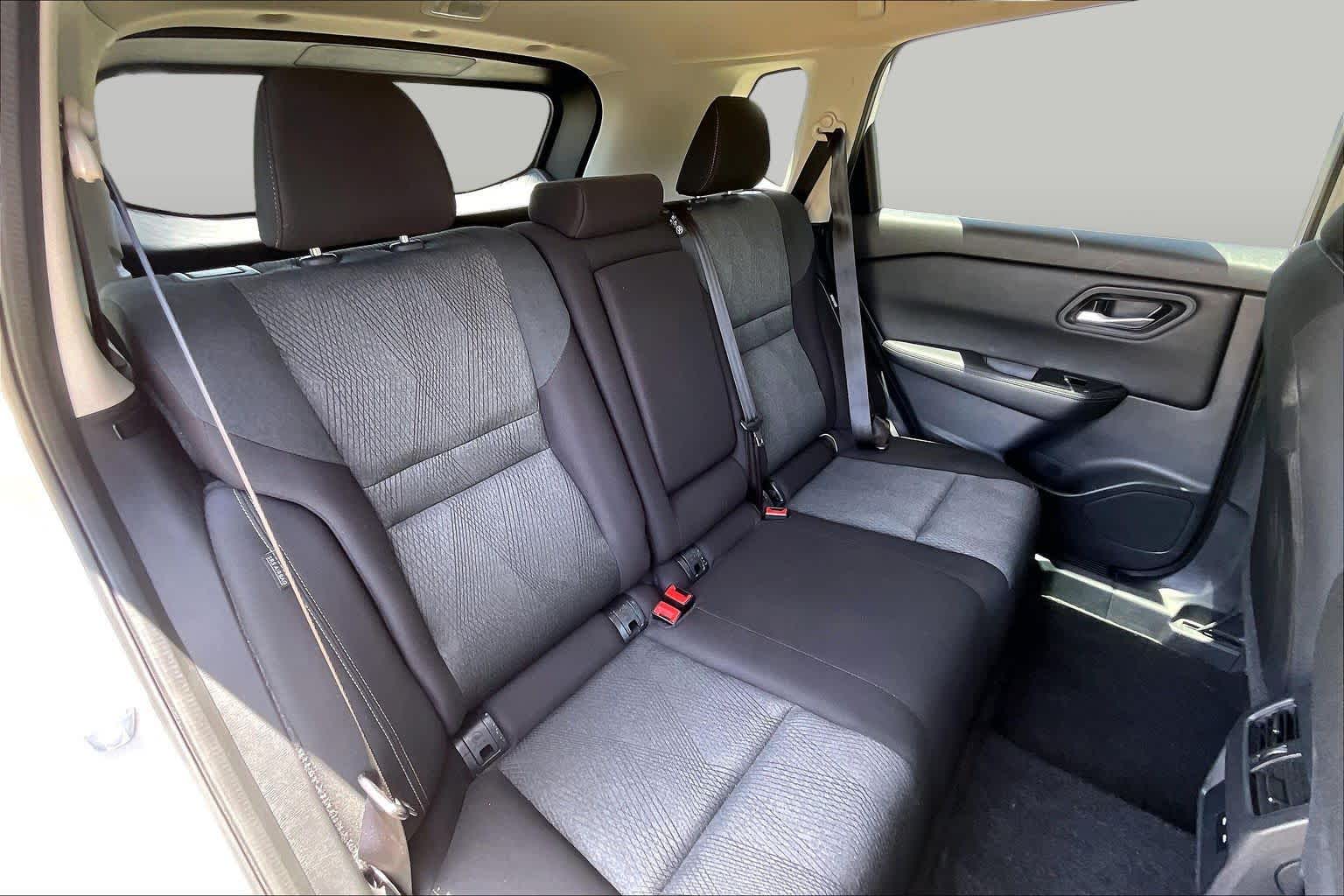 2025 Nissan Rogue SV Brilliant Silver Metallic at Sterling McCall Nissan