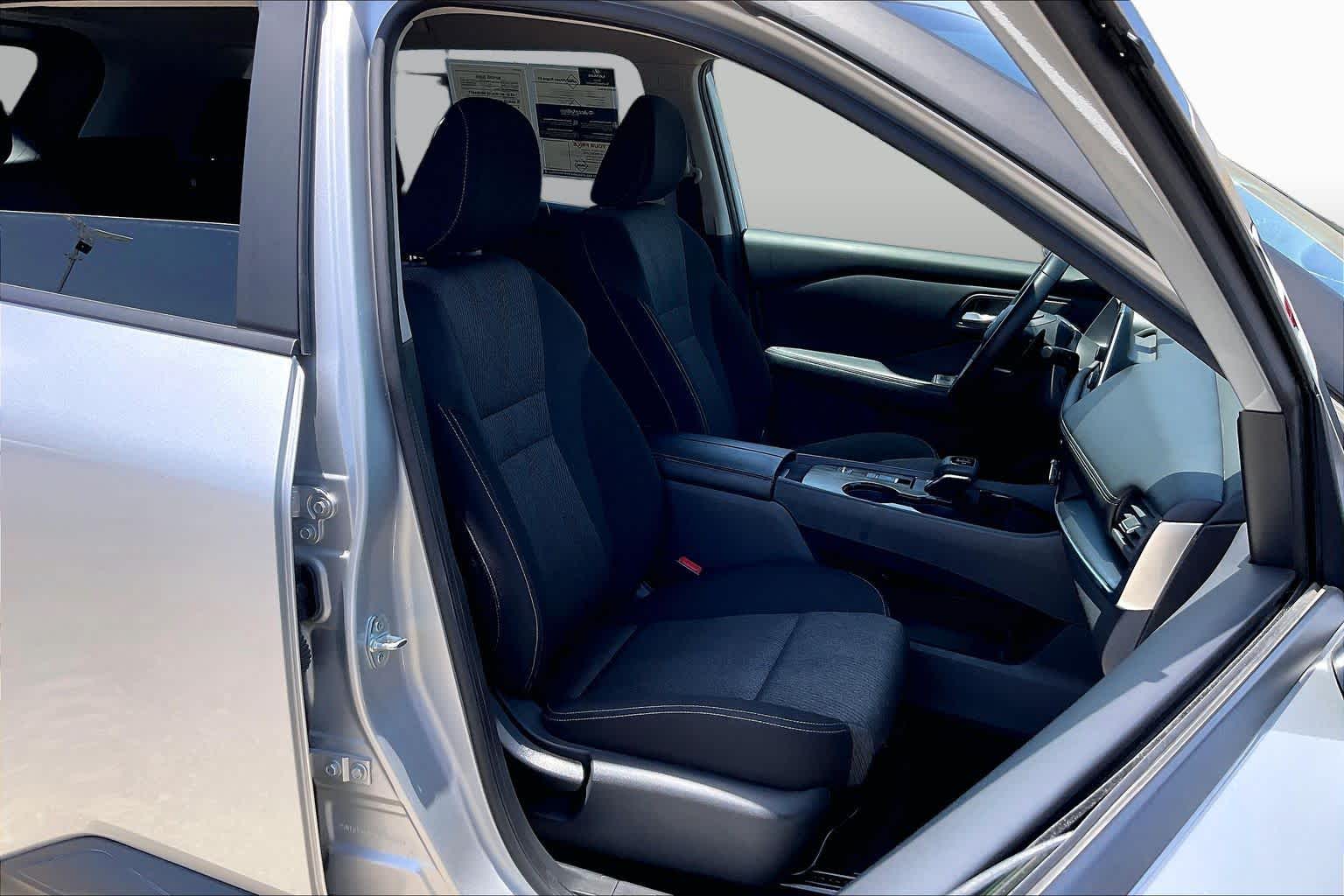 2025 Nissan Rogue SV Brilliant Silver Metallic at Sterling McCall Nissan
