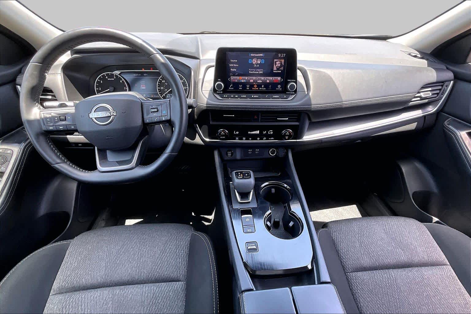 2025 Nissan Rogue SV Brilliant Silver Metallic at Sterling McCall Nissan