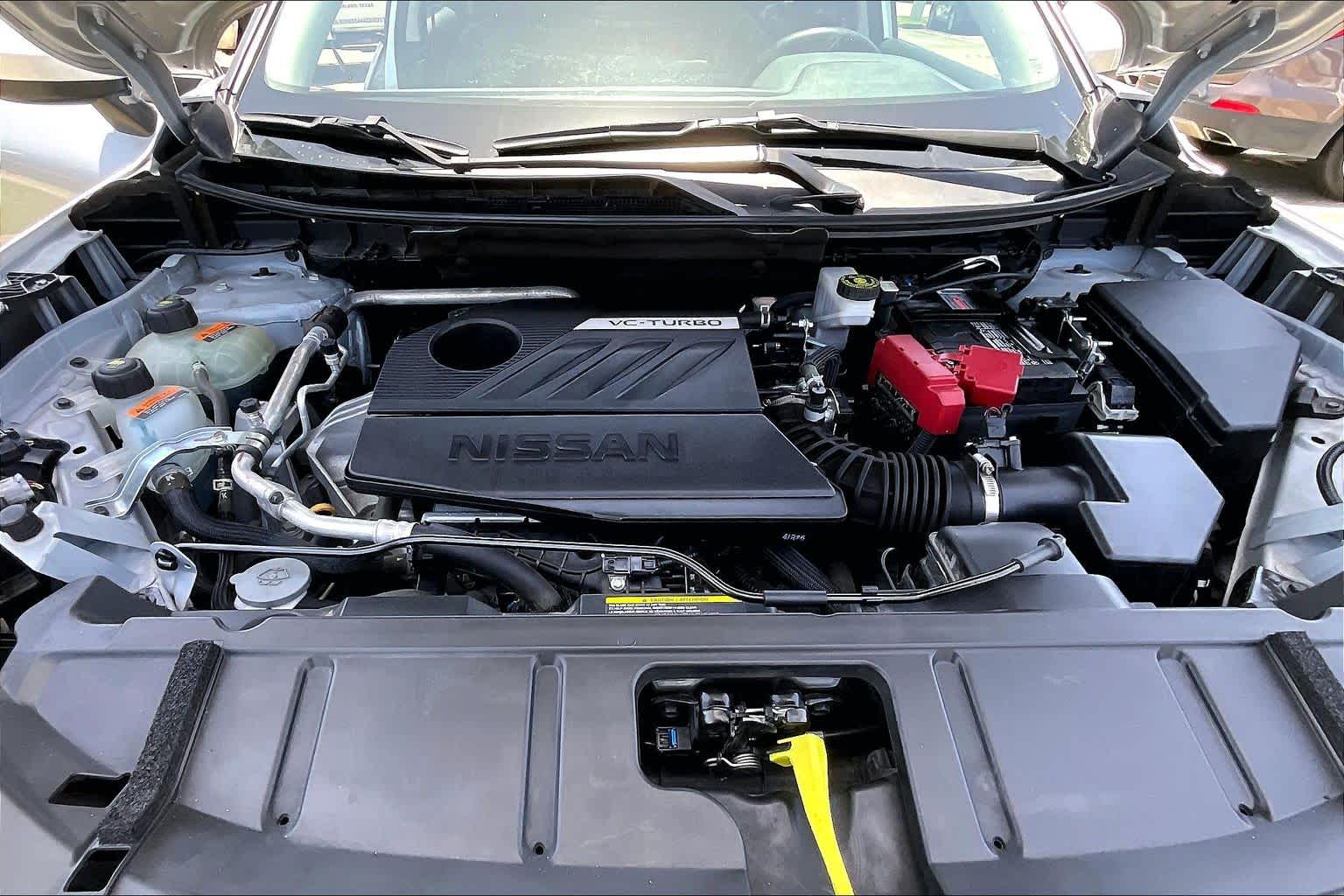 2025 Nissan Rogue SV Brilliant Silver Metallic at Sterling McCall Nissan