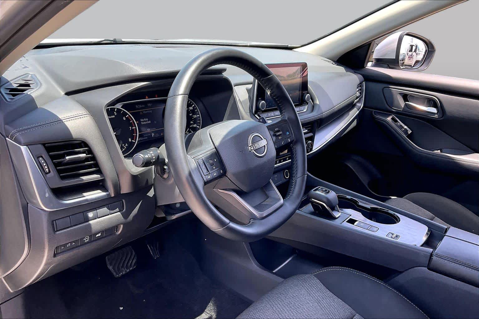 2025 Nissan Rogue SV Brilliant Silver Metallic at Sterling McCall Nissan