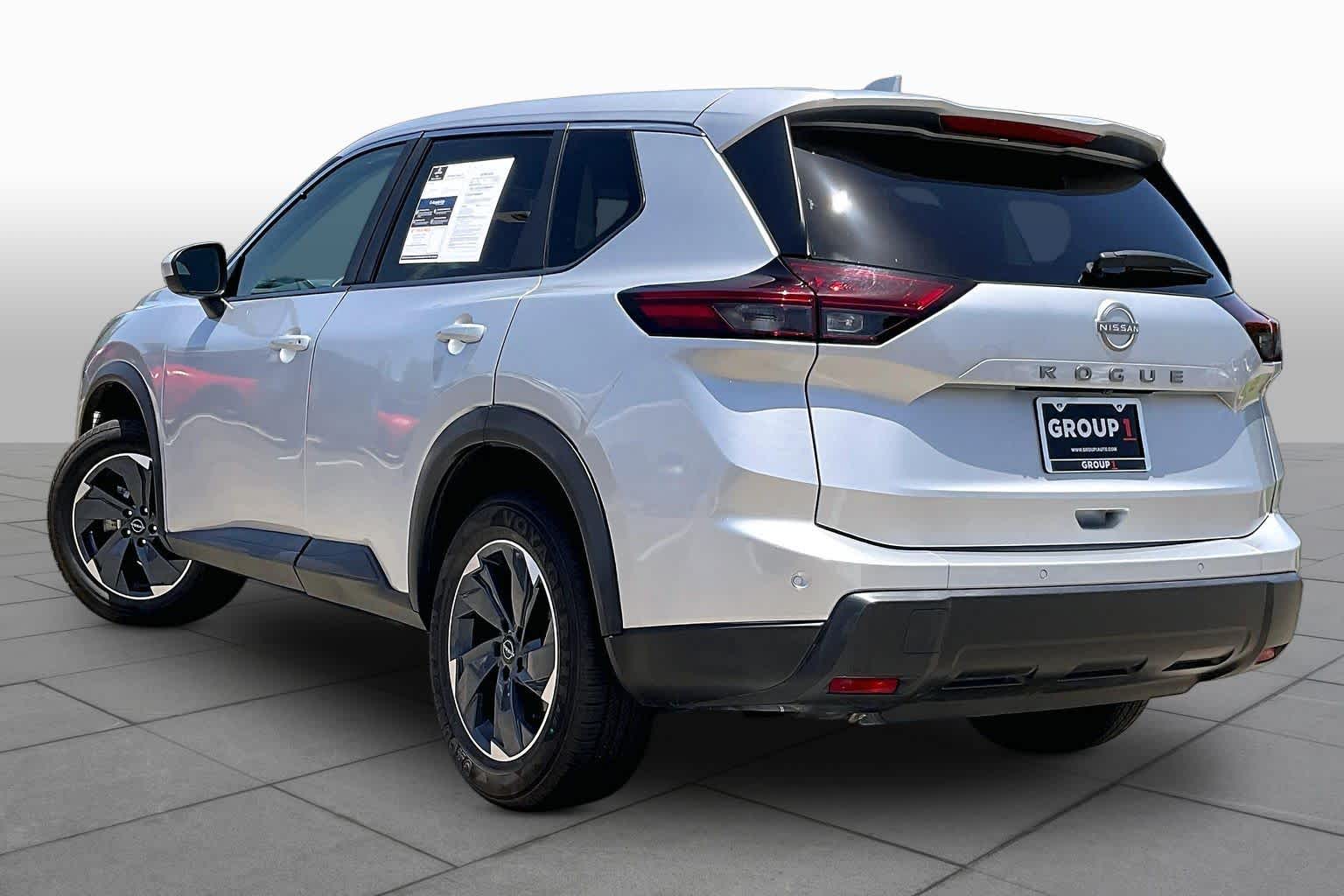 2025 Nissan Rogue SV Brilliant Silver Metallic at Sterling McCall Nissan